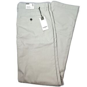 Goodfellow Men’s Slim Skinny Chino Ivory Stretch Pants Big & Tall 40 x 36 New!